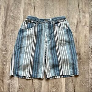 Striped Bermuda shorts 26